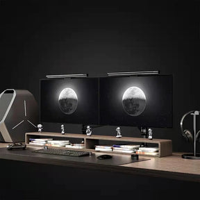 Luminária de Monitor Dimerizável com Controle Sem Fio