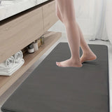 Tapete para Banheiro Antiderrapante Absorvente Veludo Secagem Rapida Serene