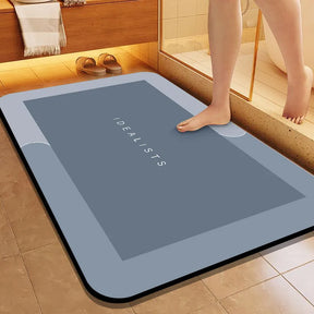 Tapete Antiderrapante Super Absorvente Premium em Microfibra - Miabeli