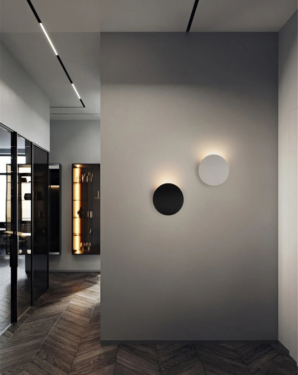 Arandela de Parede LED Minimalista Estrutura Metalica Allure
