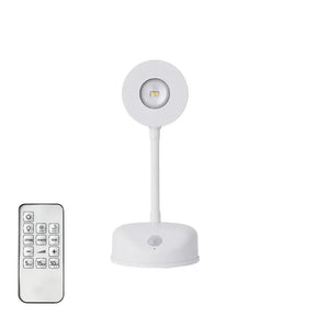 Luz Noturna LED Sensor de Movimento com Controle Remoto USB Parede Mesa Quarto Cozinha Sem Fio