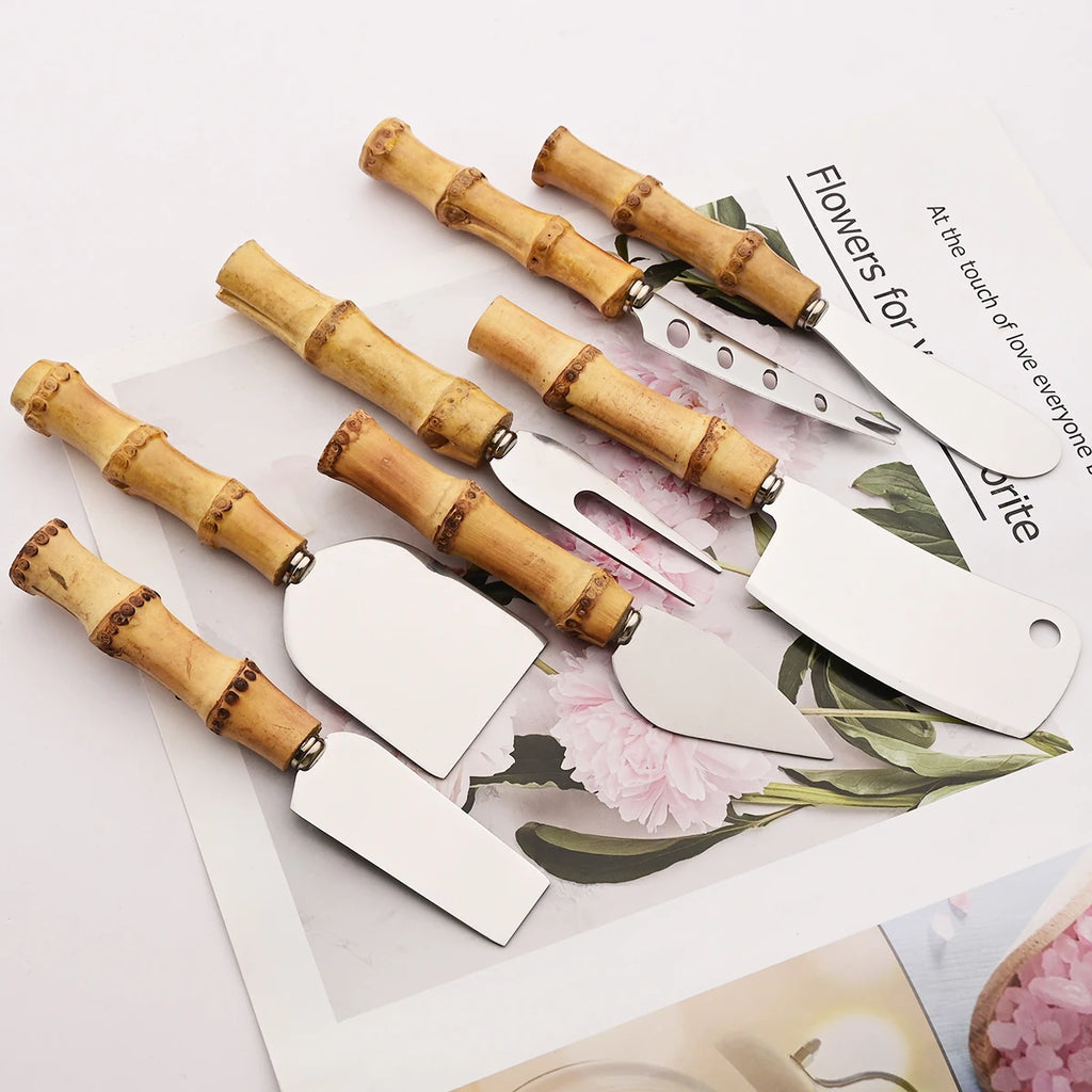 Conjunto de Talheres Sobremesa BambooFusion