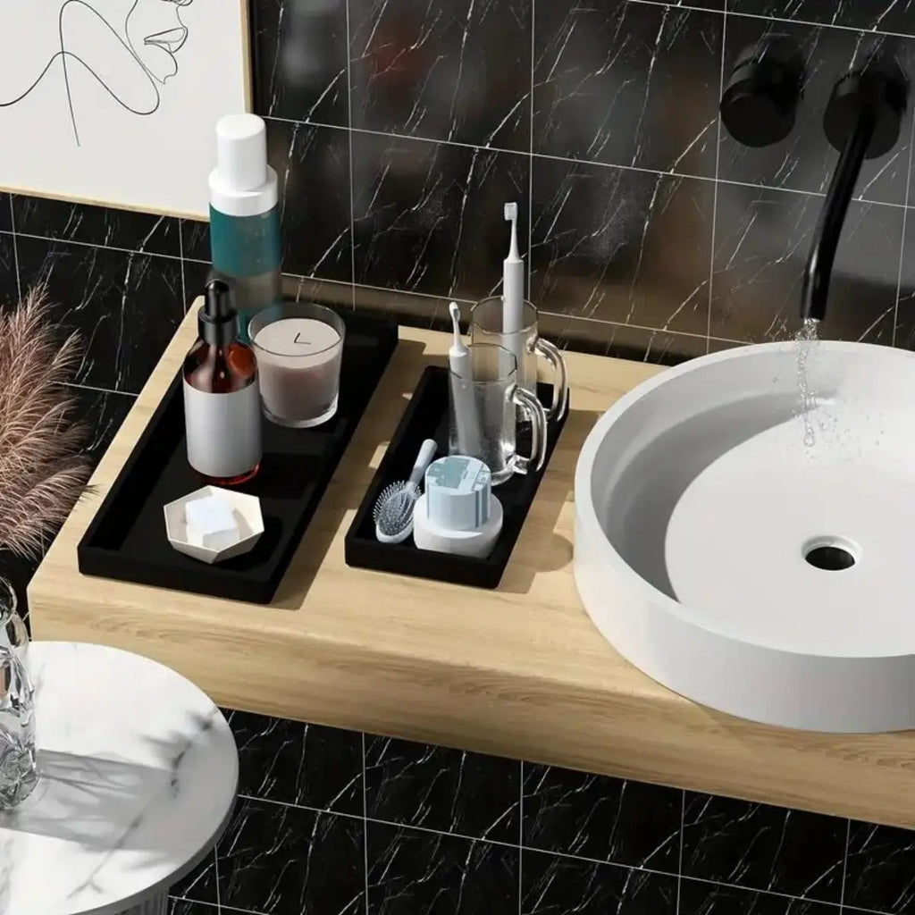 Bandeja Organizador de Silicone para Banheiro e Cozinha