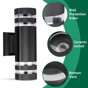 Arandela Externa Rústica Colonial Vintage – Iluminação Aconchegante para Muro e Varanda