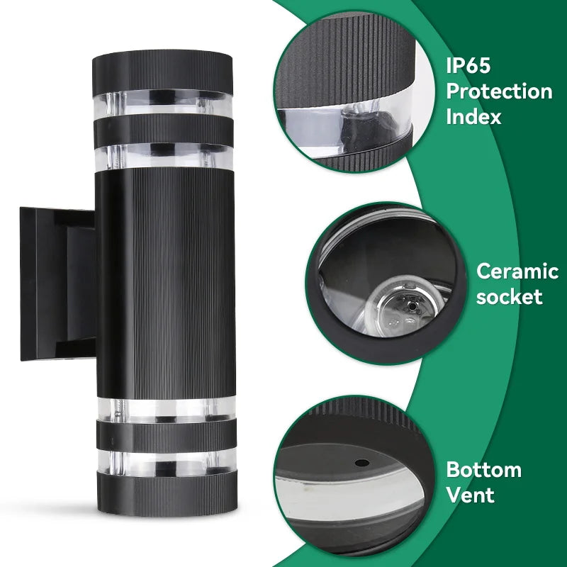 Arandela Externa Rústica Colonial Vintage – Iluminação Aconchegante para Muro e Varanda