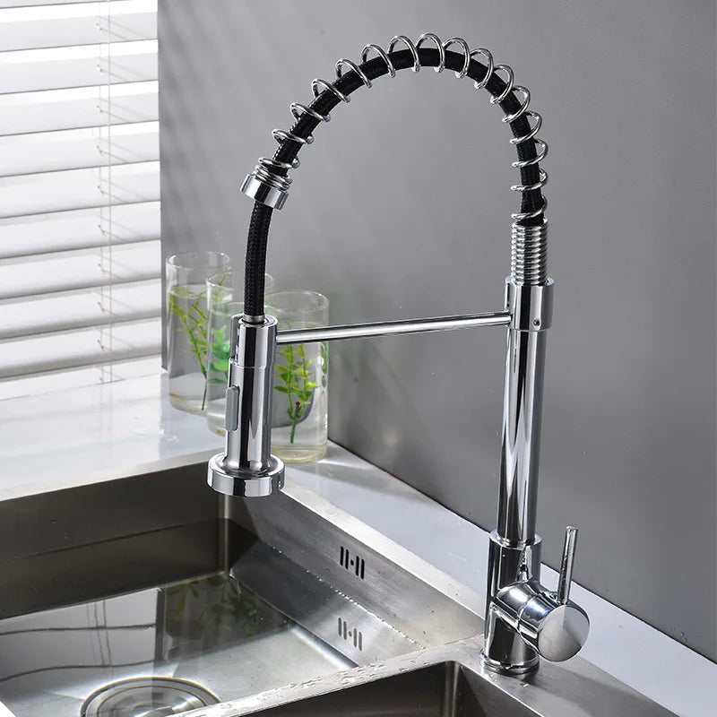 Torneira para Cozinha Misturador Monocomando Bica Movel Latao com Arejador Aqua Miabeli