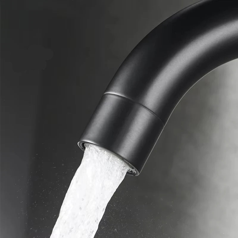 Torneira Misturador Monocomando Aco Inox 304 Acabamento Escovado para Banheiro Leva