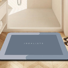 Tapete Antiderrapante Super Absorvente Premium em Microfibra - Miabeli