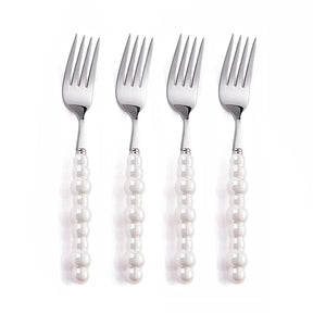 Conjunto de Talheres ColorPearl Delight – Estilo & Elegância em Cada Detalhe
