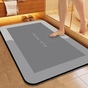 Tapete Antiderrapante Super Absorvente Premium em Microfibra - Miabeli