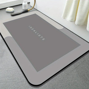 Tapete Antiderrapante Super Absorvente Premium em Microfibra - Miabeli