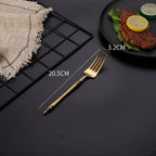 Conjunto de Talheres de Luxo Inox Vintage