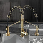 Torneira para Cozinha Misturador Monocomando Bica Movel Latao com Arejador Aqua Miabeli