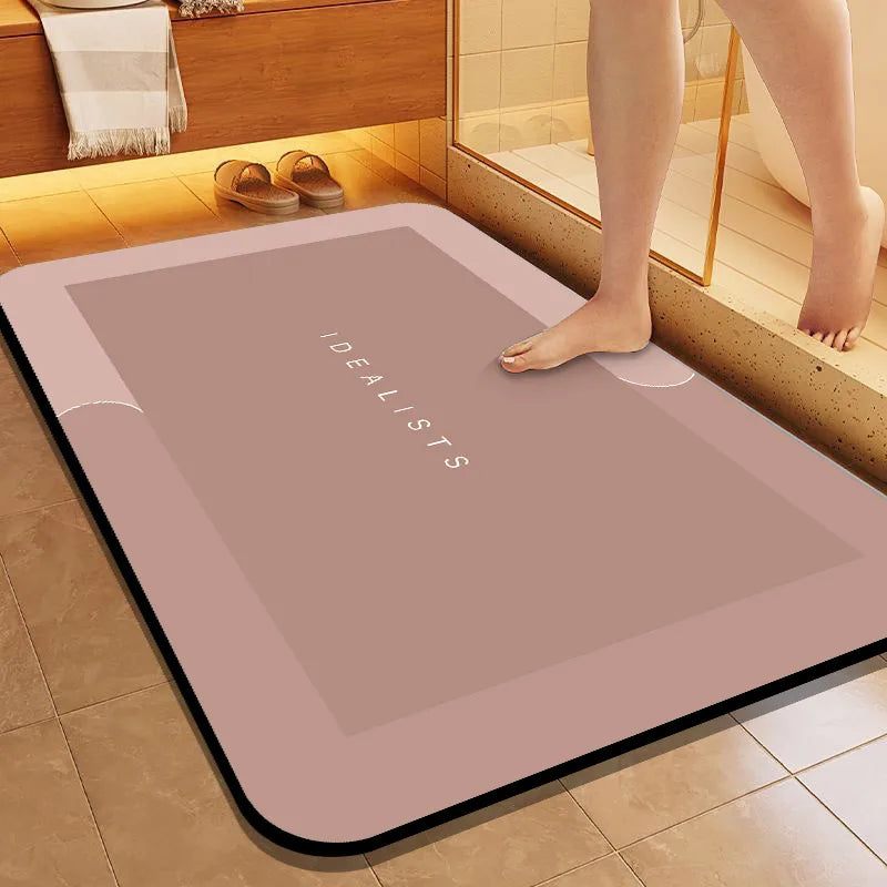 Tapete Antiderrapante Super Absorvente Premium em Microfibra - Miabeli