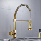 Torneira para Cozinha Misturador Monocomando Bica Movel Latao com Arejador Aqua Miabeli