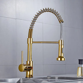 Torneira Misturador Quente e Fria Gourmet GoldFlex Miabeli