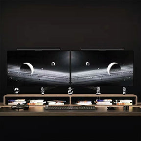 Luminária de Monitor Dimerizável com Controle Sem Fio
