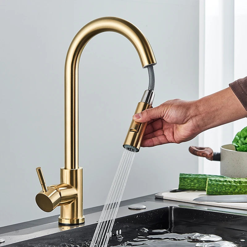 Torneira Bica Alta Misturador Monocomando Flexivel Valvula Ceramica para Cozinha Rivoli