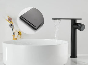 Torneira Cascata Misturador Quente e Frio Luxo para Banheiro