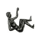 Escultura de Parede Atleta Escalador Resina Decorativa