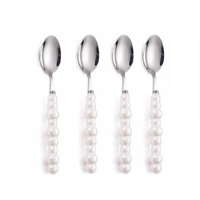 Conjunto de Talheres ColorPearl Delight – Estilo & Elegância em Cada Detalhe