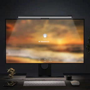 Luminária de Monitor Dimerizável com Controle Sem Fio