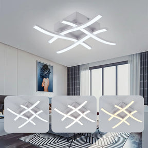 Luminária LED Dimerizável Decorativa Moderna para Sala
