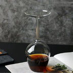 Decoração Taça Vinho Criativo em Vidro