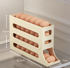 Organizador De Geladeira Porta Ovos Dispenser Miabeli