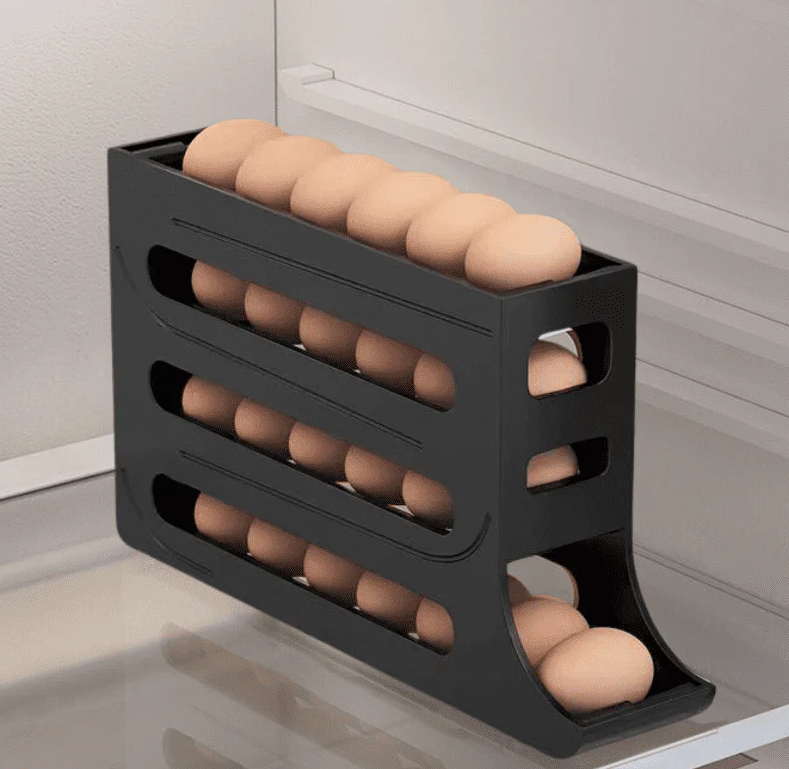 Organizador De Geladeira Porta Ovos Dispenser Miabeli