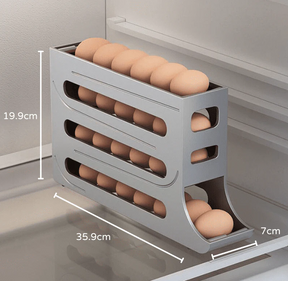 Organizador De Geladeira Porta Ovos Dispenser Miabeli