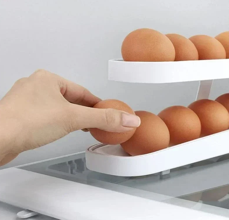 Organizador De Geladeira Porta Ovos Dispenser Miabeli