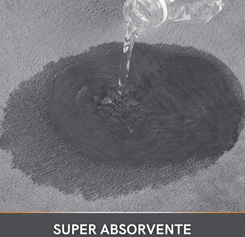 Tapete para Banheiro Antiderrapante Absorvente Veludo Secagem Rapida Serene