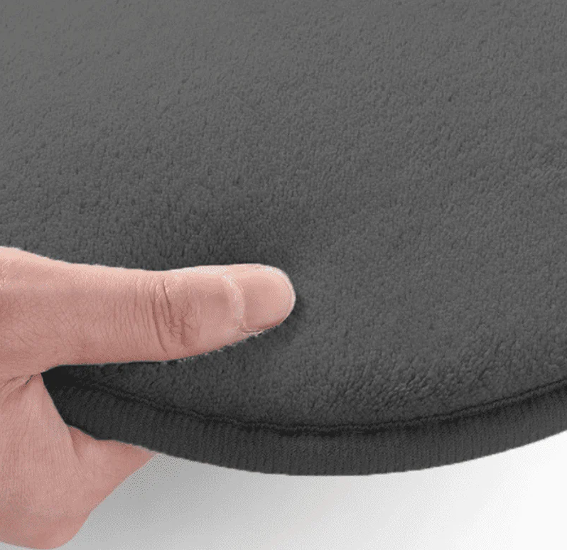 Tapete Para Banheiro Antiderrapante Absorvente Veludo Miabeli