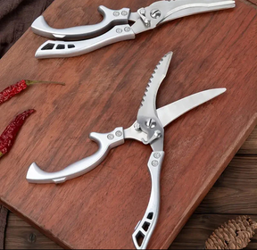 Tesoura de Cozinha Multiuso Inox Corta Tudo Miabeli