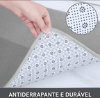 Tapete para Banheiro Antiderrapante Absorvente Veludo Secagem Rapida Serene