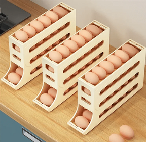 Organizador De Geladeira Porta Ovos Dispenser Miabeli