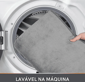 Tapete Para Banheiro Antiderrapante Absorvente Veludo Miabeli