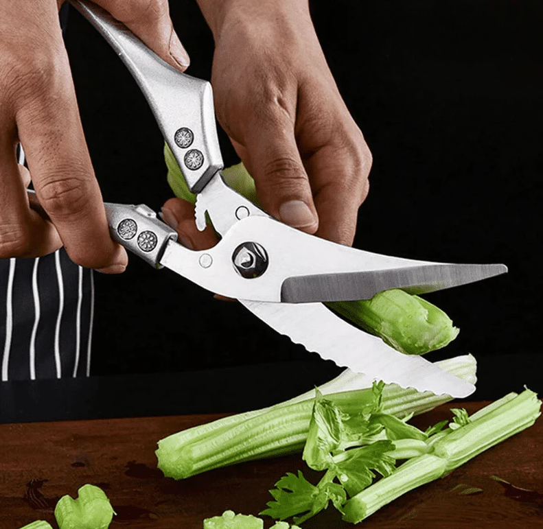 Tesoura de Cozinha Multiuso Inox Corta Tudo Miabeli