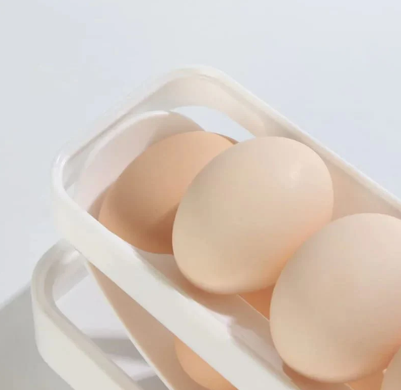 Organizador De Geladeira Porta Ovos Dispenser Miabeli