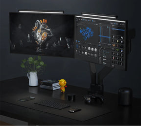 Luminária de Monitor Dimerizável com Controle Sem Fio