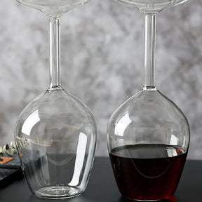 Decoração Taça Vinho Criativo em Vidro