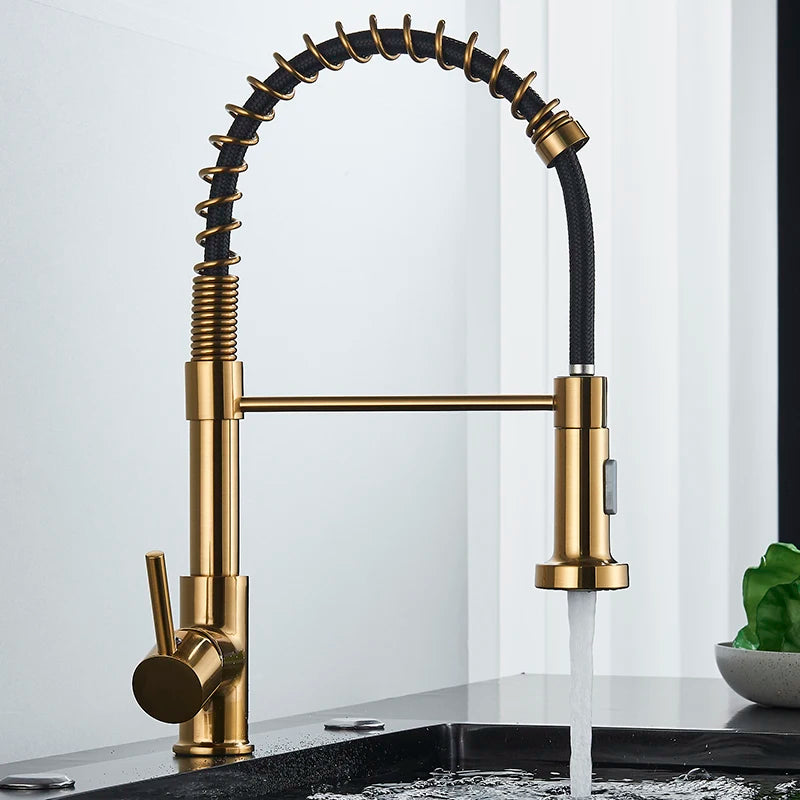 Torneira para Cozinha Misturador Monocomando Bica Movel Latao com Arejador Aqua Miabeli