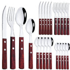 Kit Talheres Churrasco Inox 24pcs Miabeli