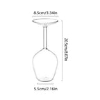 Decoração Taça Vinho Criativo em Vidro