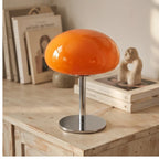 Zephyr Glass Mushroom Dome Lamp
