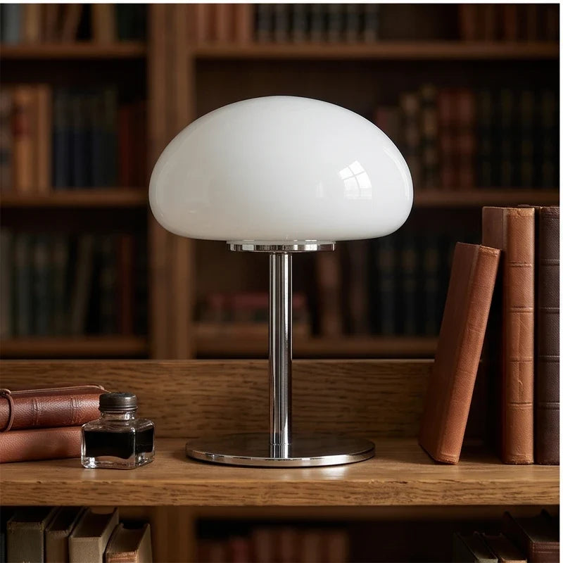 Zephyr Glass Mushroom Dome Lamp