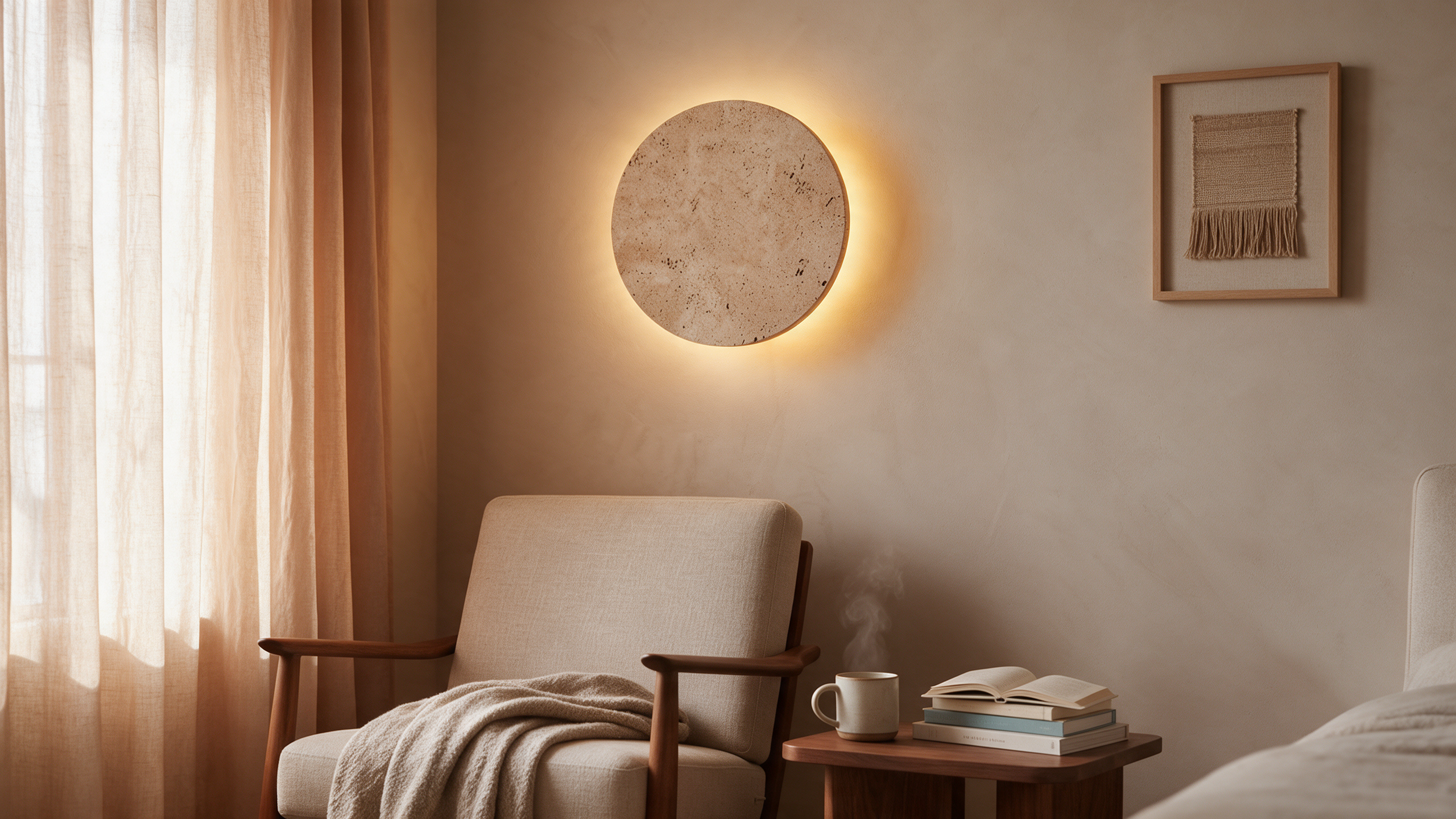 O canto de leitura ganha uma lua
