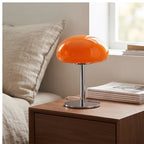 Zephyr Glass Mushroom Dome Lamp