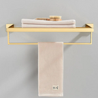 Kit Acessorios para Banheiro Dourado Inox 304 Ouro Polido 4 Pecas Imperial